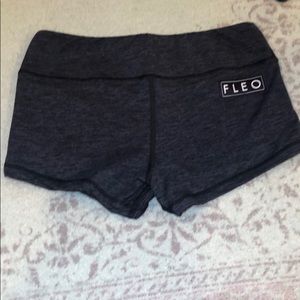 Fleo OG Shorts- Dark Heathered Gray